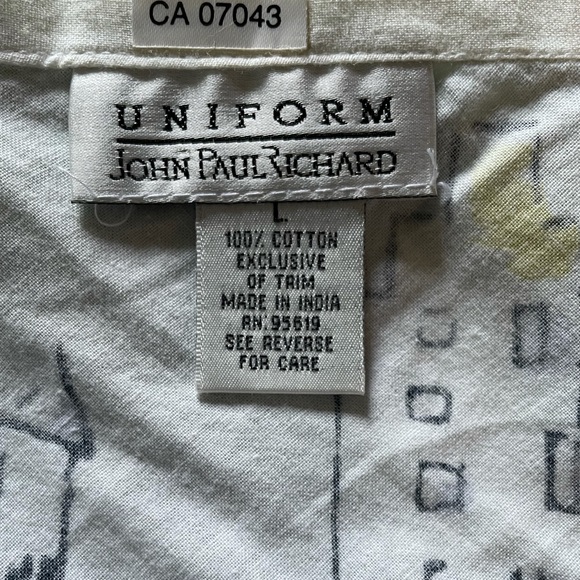 City Print Skirt - Uniform John Paul Richard - Picture 4 of 4